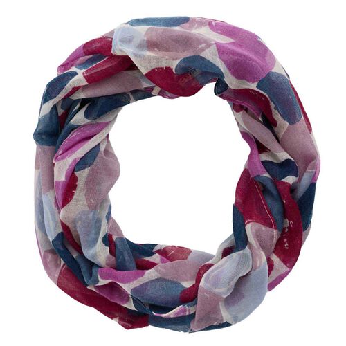 Seasalt Cornwall Pretty Circle Scarf - Collage Spot Chalk
